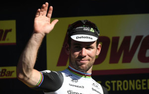 Cavendish, tras lograr su cuarto triunfo de etapa en este Tour.