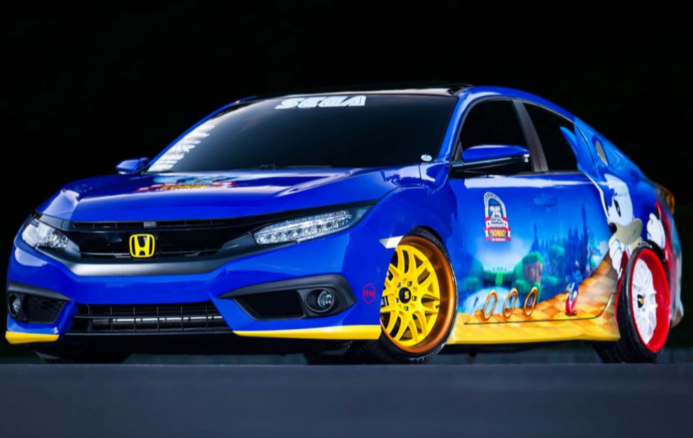 Honda Civic Sonic Edition: preparado para la Comic-Con