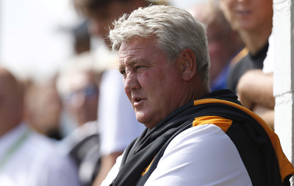 Steve Bruce during the pre-season friendly against North Ferriby...