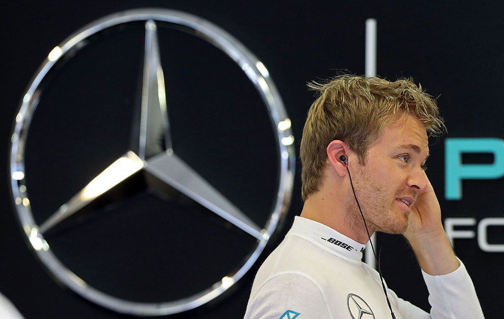 Nico Rosberg (30), durante los libres de Hungra del viernes.