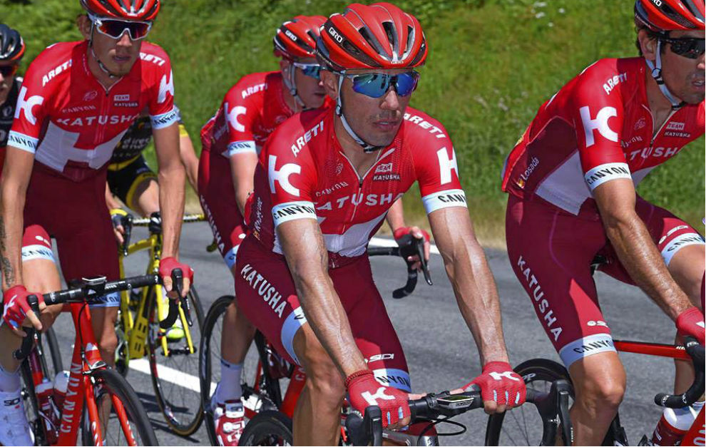 Joaqun Purito Rodrguez durante el Tour de Francia
