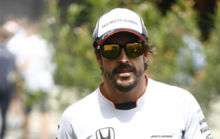 Alonso el pasado fin de semana en Hungra