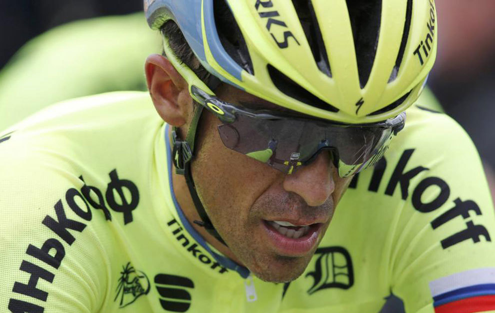 Contador, durante el pasado Tour de Francia