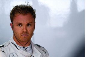 Rosberg, durante el GP de Alemania