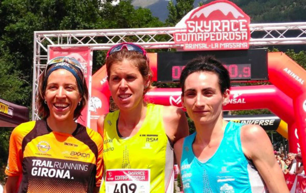 Angela Castell, Laura Orgu y Oihana Kortazar, el podio de la...