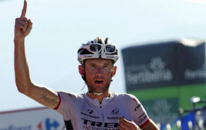 Frank Schleck consigui su ltimo triunfo en La Vuelta 2015