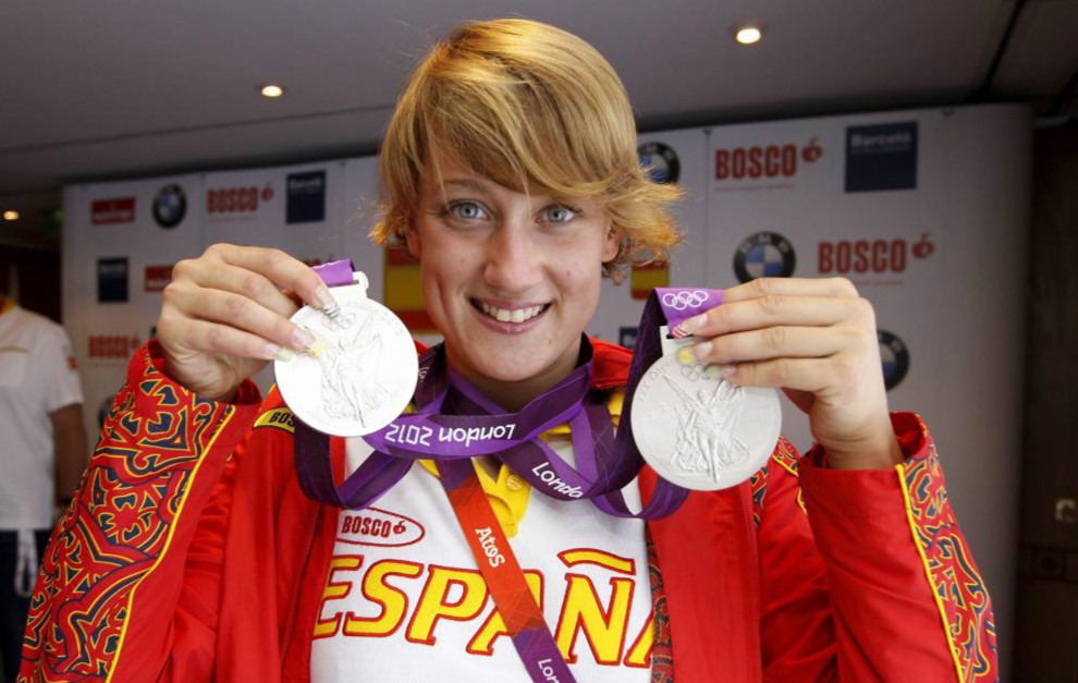 Sus primeras medallas Olmpicas en Londres 2012