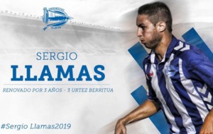 El Alavs hace oficial la renovacin de Sergio Llamas hasta 2019.