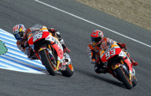 Pedrosa y Mrquez, en contra de los mensajes en MotoGP