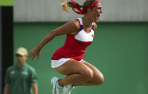 Mnica Puig, nueva campeona olmpica de tenis femenino.
