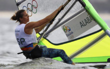 Marina Alabau, en los Juegos Olmpicos de Ro