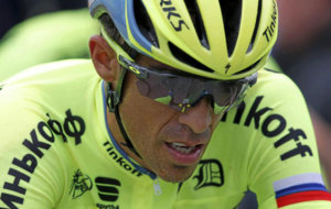 Alberto Contador, durante el Tour.
