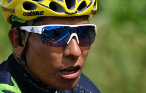 Nairo Quintana, durante el Tour de Francia 2016.