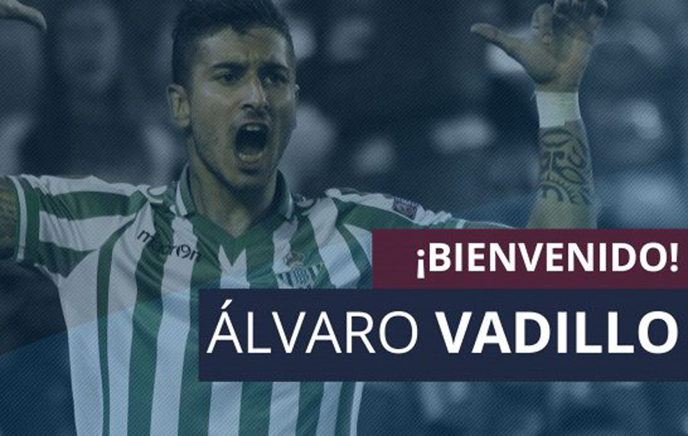 El Huesca anuncia la contratacin del extremo Vadillo.