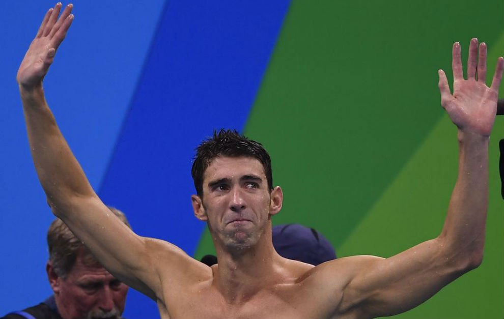 Michael Phelps, emocionado, se despide de sus ltimos Juegos...