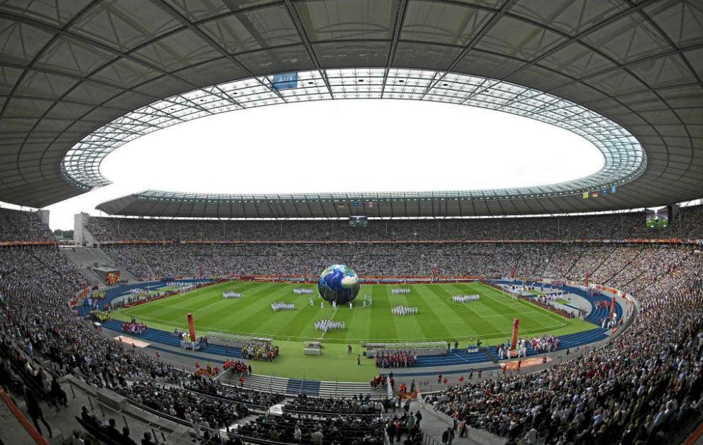 Visual del estadio olmpico de Berln, sede del Mundial 2011.
