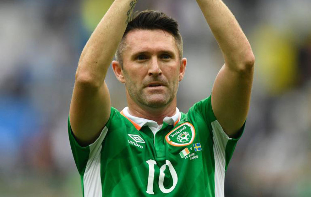 Keane, en uno de sus ltimos partidos con Irlanda.