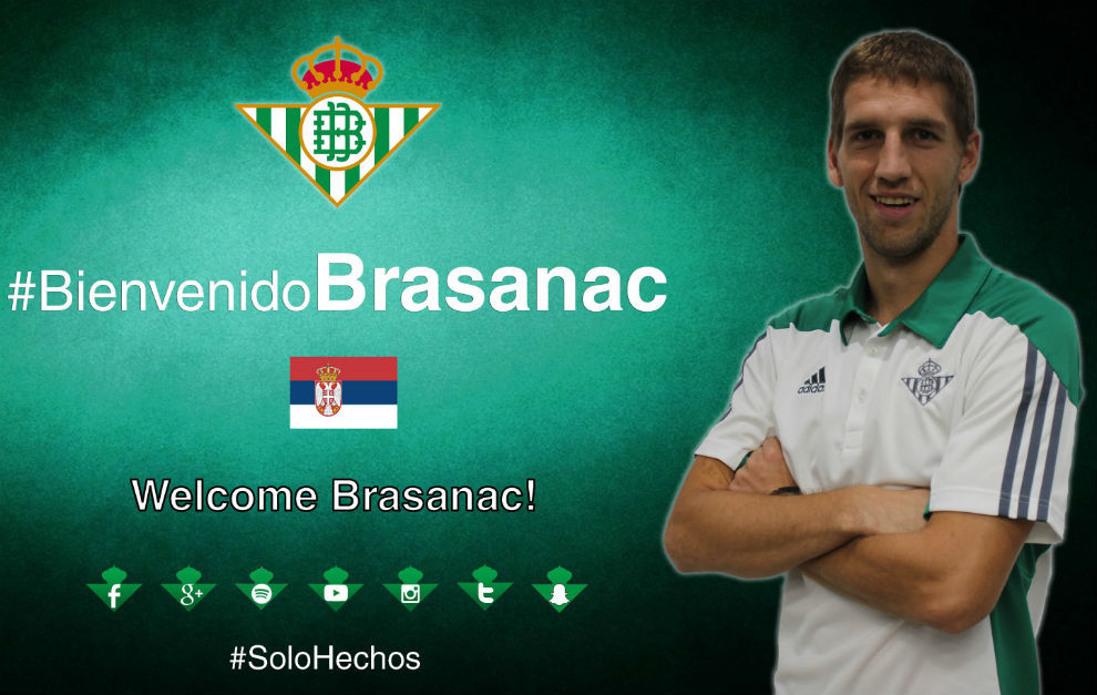 Brasanac, nuevo jugador del Betis