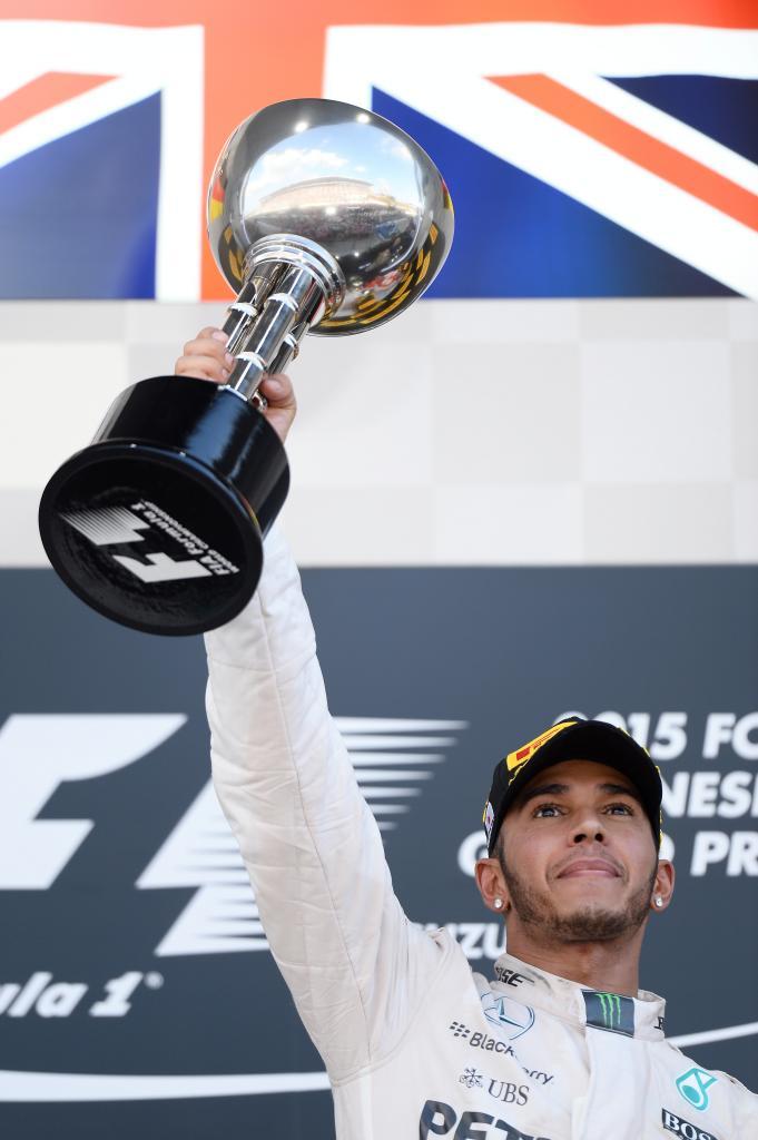 Lewis, triunfador en el GP de Japn la pasada temporada