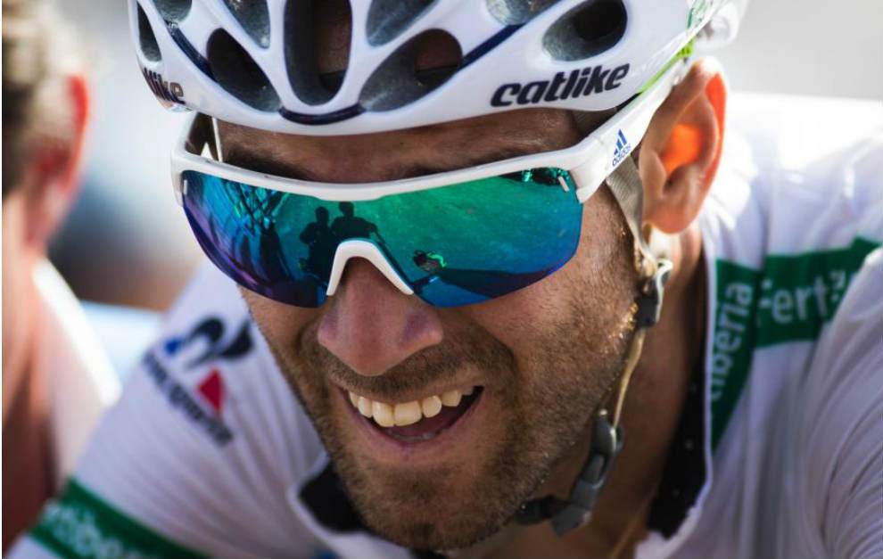 Alejandro Valverde, ciclista del equipo Movistar