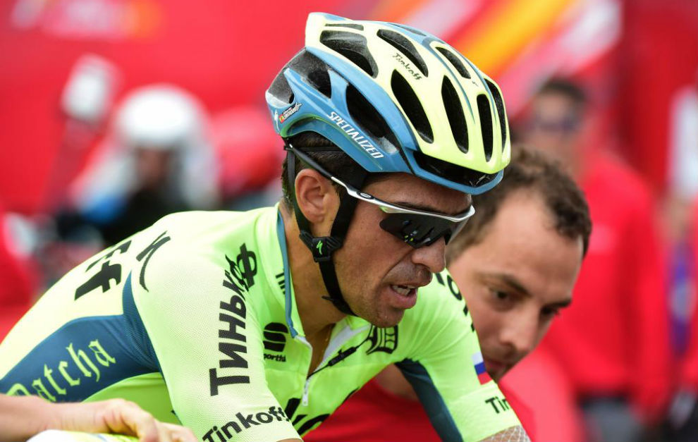 Alberto Contador en la Vuelta 2016