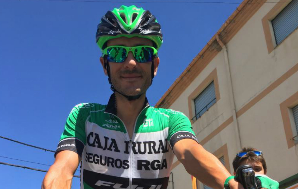 Sergio Pardilla en su participacin en la Vuelta