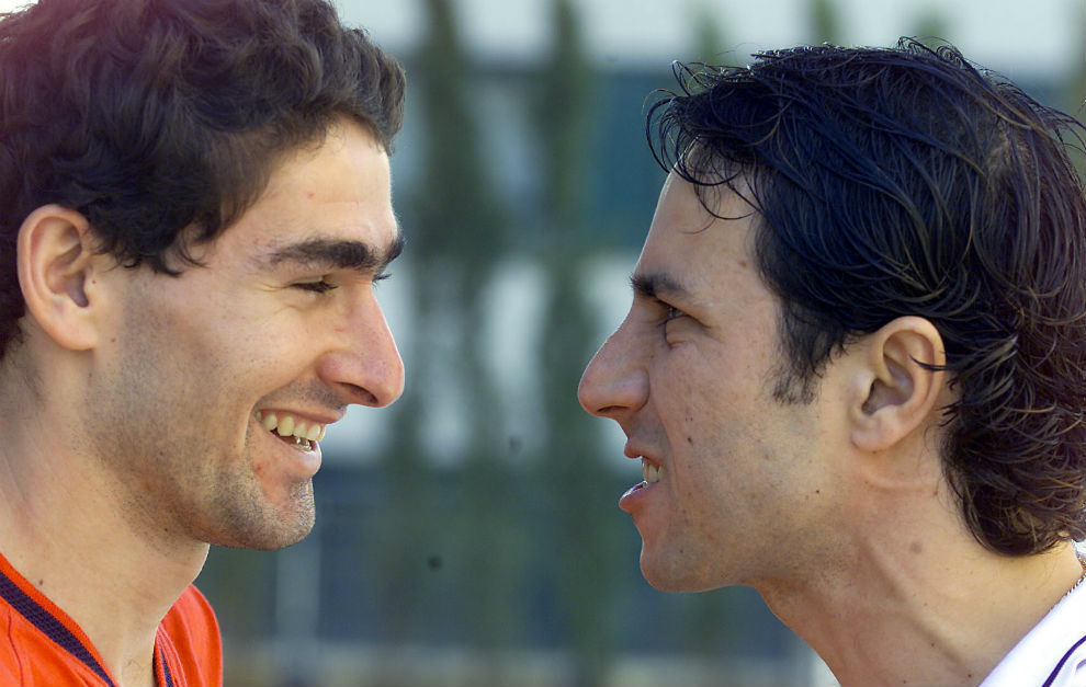 Daniel y Paulo Roberto, cara a cara, antes de la final de Copa de...