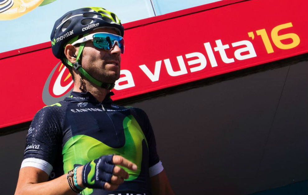 Alejandro Valverde en la Vuelta 2016