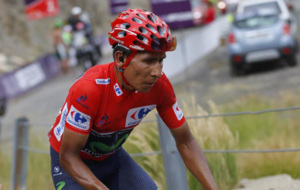 Nairo Quintana, lder de la Vuelta a Espaa.