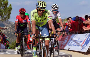 Contador por delante de Quintana y Froome