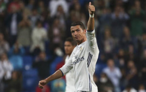 Cristiano Ronaldo tras el partido.