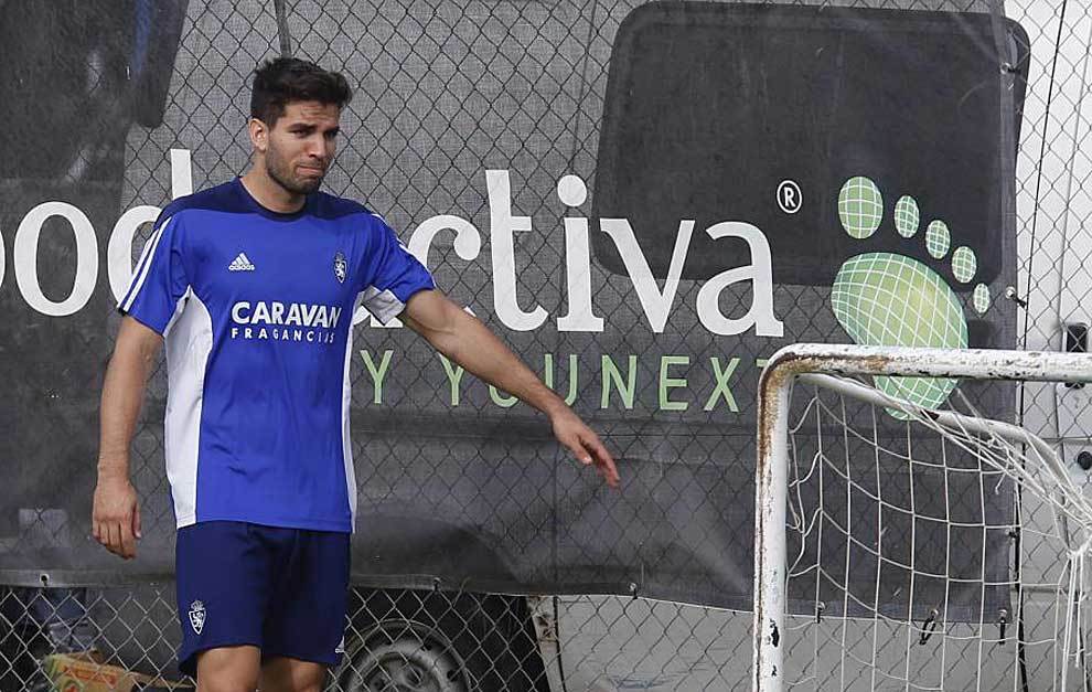 Leandro Cabrera se retira del entrenamiento del martes