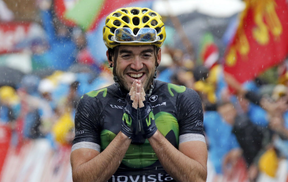Ion Izagirre, en el Tour de Francia.