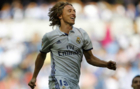 Luka Modric, celebrando un gol con el Real Madrid.