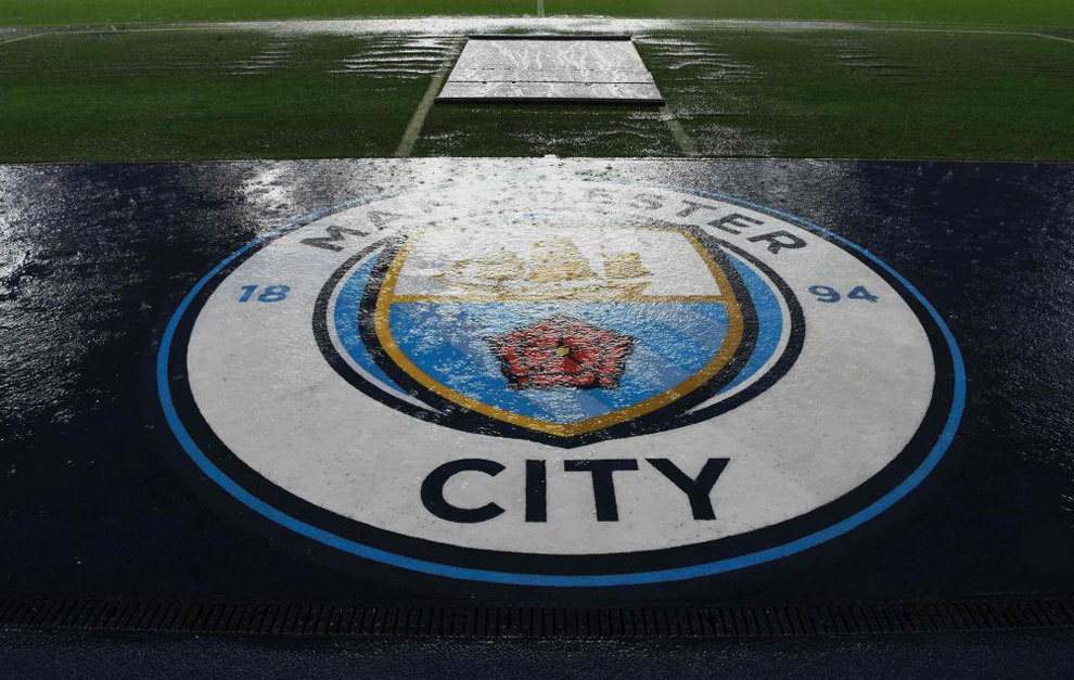 Escudo del Manchester City.