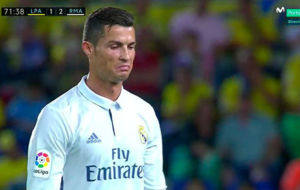 Cristiano Ronaldo es sustituido por Lucas Vzquez en el partido ante...