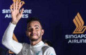 Hamilton, despus de la carrera en Singapur