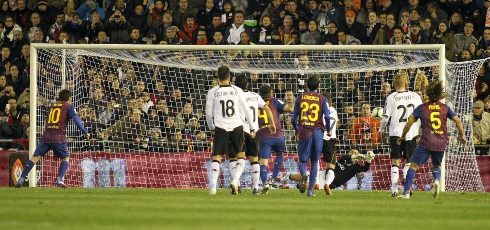 A Messi en la Copa del Rey 11-12