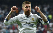 Ramos celebra su gol al Villarreal