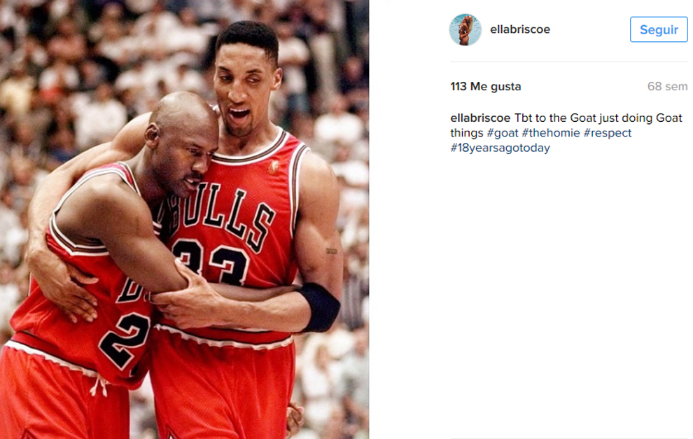 La Instagramer Hot que se inspira con Michael Jordan 