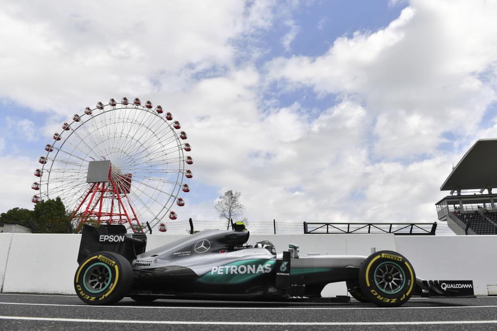Nico Rosberg, en el circuito de Suzuka.