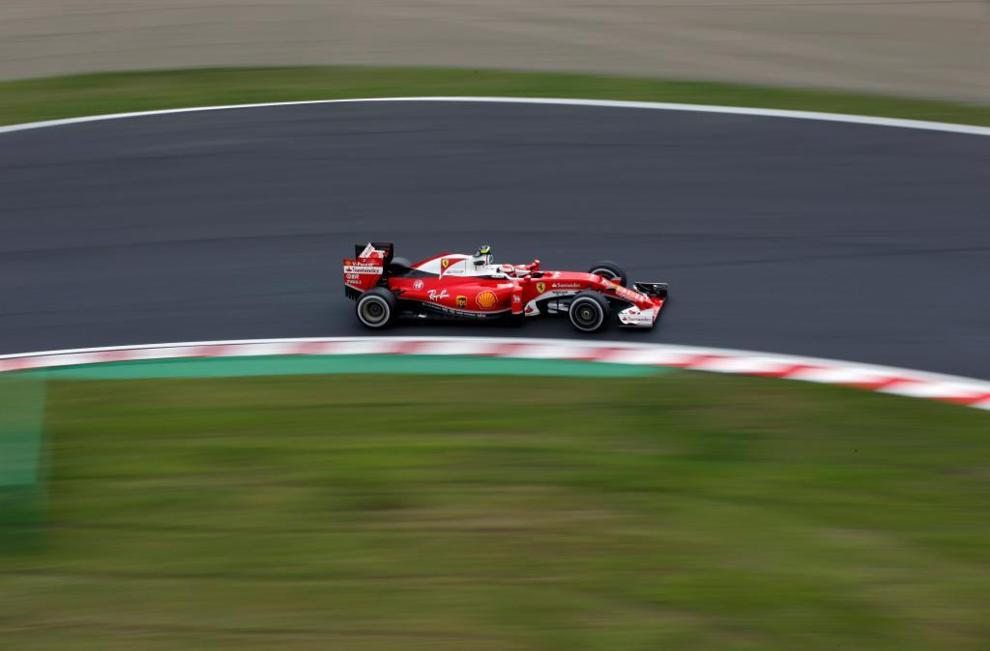 Kimi Raikkonen durante los libres 2