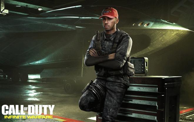 Lewis Hamilton aparecer en Call of Duty: Infinite Warfare