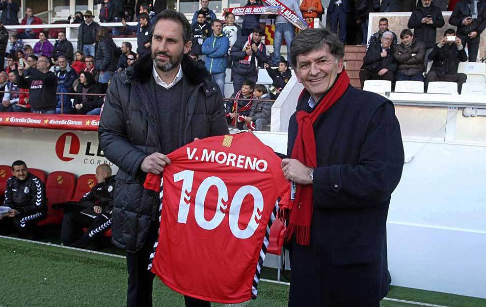 Vicente Moreno y Andreu, en el homenaje del pasado mes de febrero al...