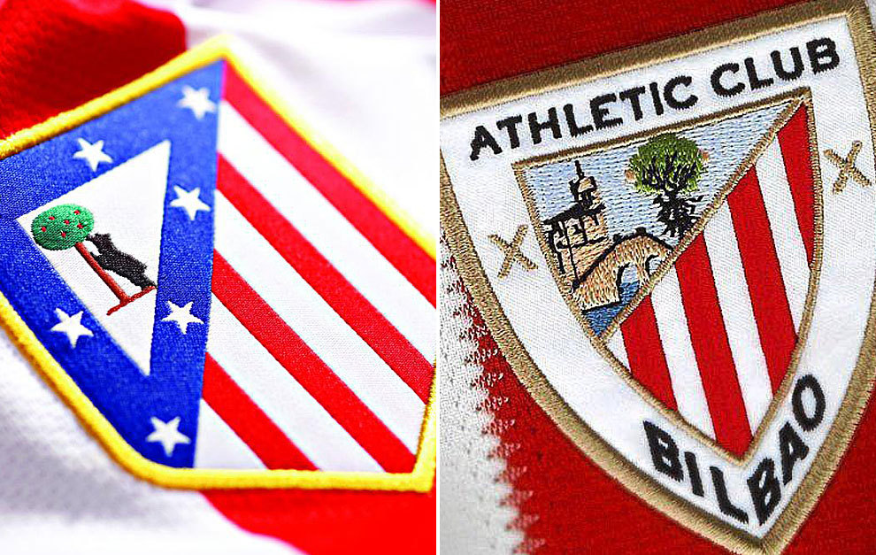 El Atlético jugará de nuevo con la camiseta roja y el escudo