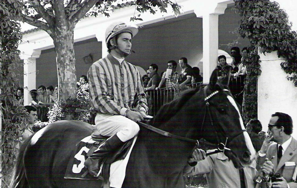 foto de Romn Martn y &apos;Rheffissimo&apos;, uno de los mticos caballos...