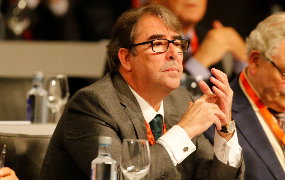 Jorge Prez durante la Asamblea de la Real Federacin Espaola de...