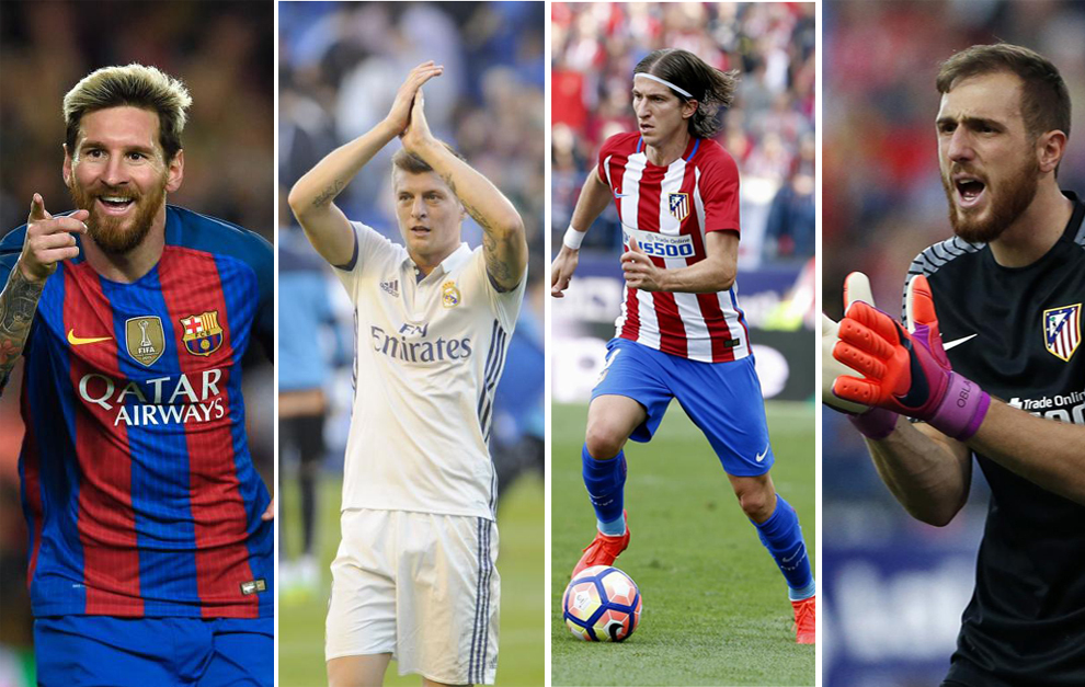 Messi, Kroos, Filipe Luis y Oblak son los mejores jugadores Fantasy en...