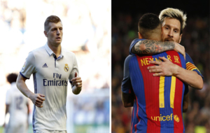 Kroos, Messi y Neymar estn muy cerca del centenar de puntos Fantasy.