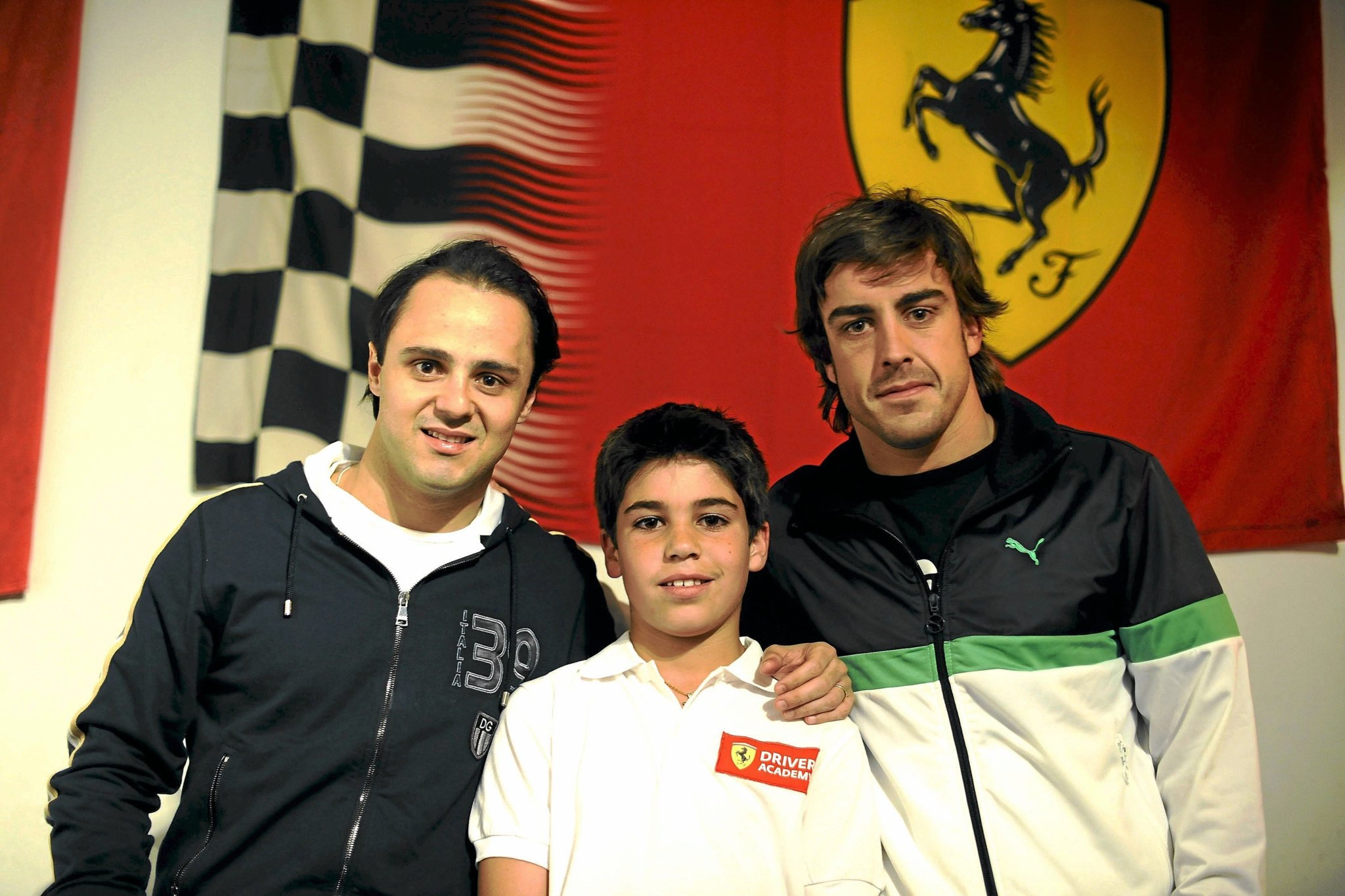Massa, Stroll y Alonso cuando con once aos fue enrolado en la...